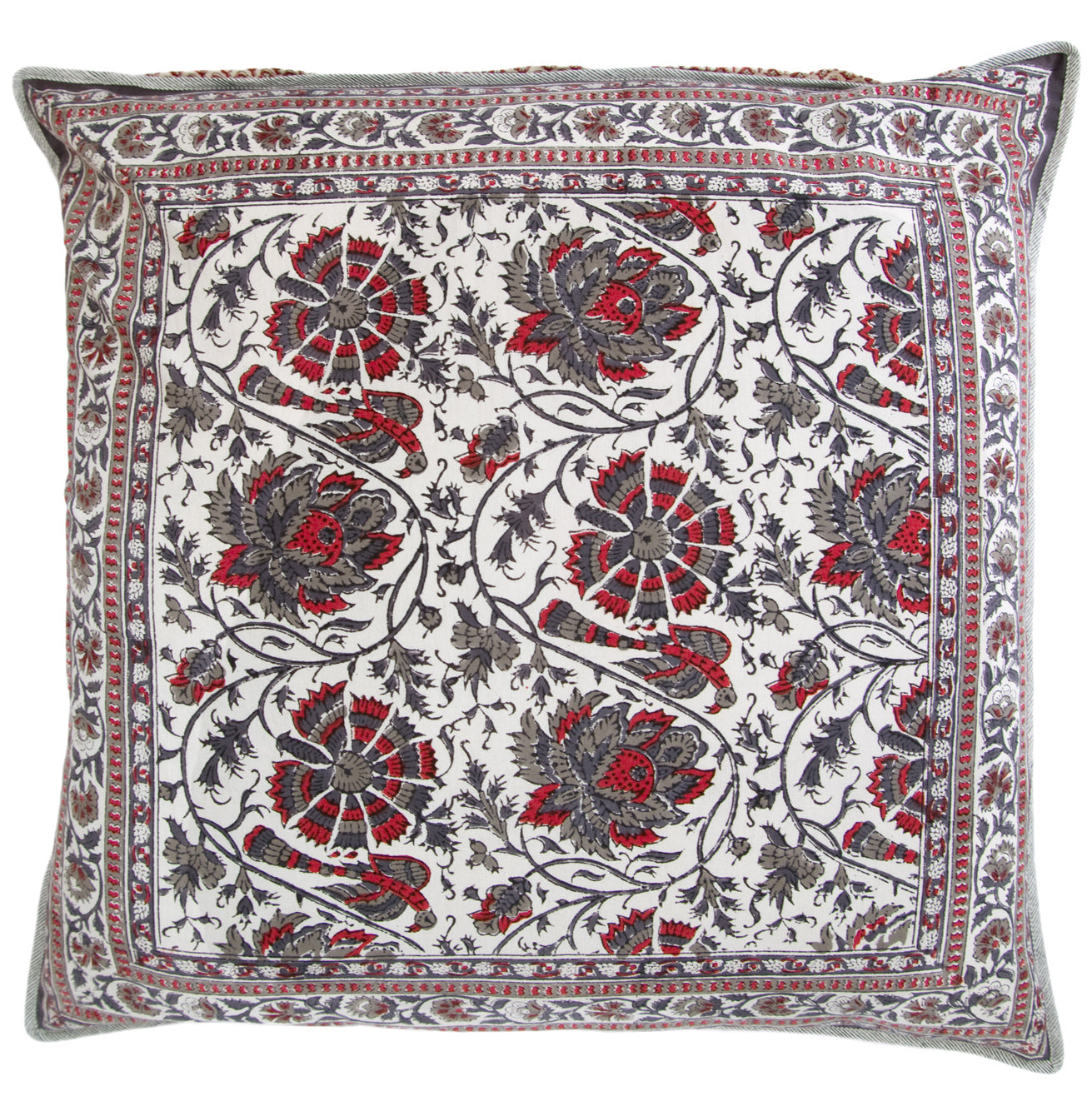 Anokhi USA - Cushion Covers in Guinea Hen