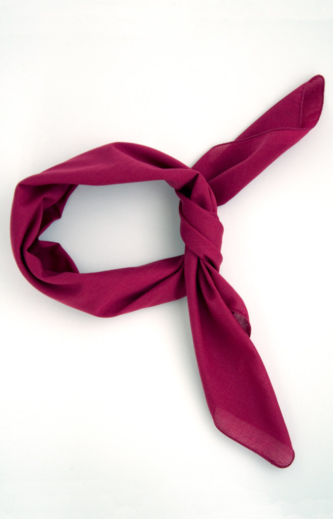 Scarf in Raspberry