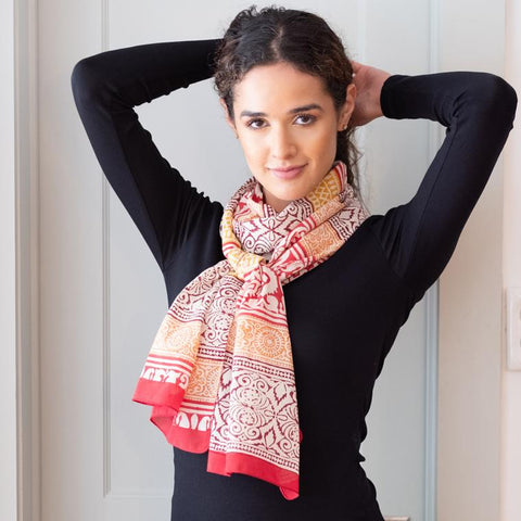 ANOKHI USA | Block Printed Cotton Clothing, Scarves & Home Furnishings